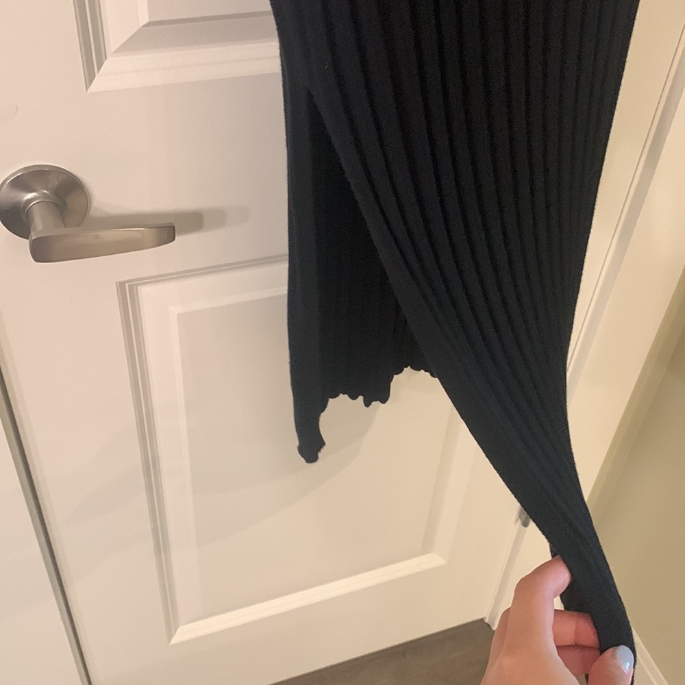 Abercrombie & Fitch Slim Ribbed Midaxi Skirt - Picture 3 of 5